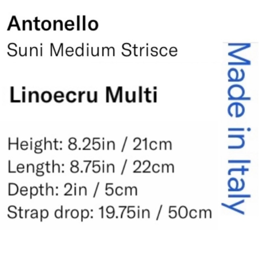 Suni Strisce Bag Antonello Tedde - Picture 3 of 16